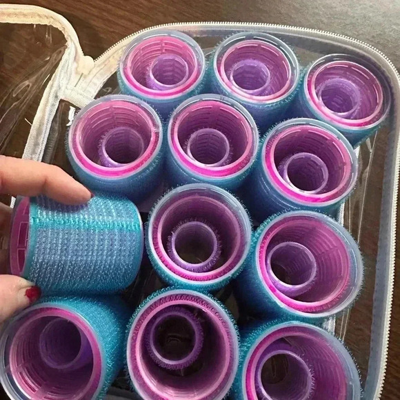 Bella Pro 36 Hair Rollers. 3 Different Sizes. Carry Case. Multi Color. - Picture 2 of 4